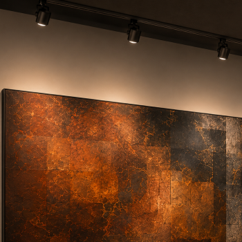 Galeria de arte enfoque pared